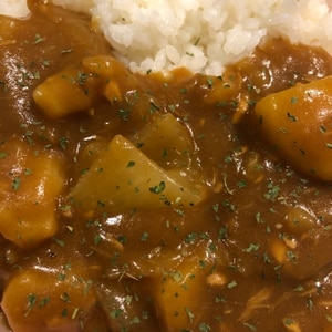 家に何もないときの♪ツナカレー